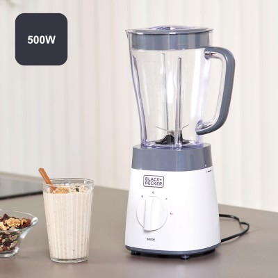 BLENDER 1.5L 500 CLEAR BLACK & DECKER