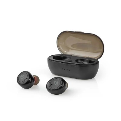 Écouteurs Bluetooth Sans Fil Noirs - Étui de Charge