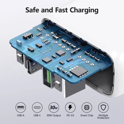 Chargeur USB & USB-C - Prise Secteur