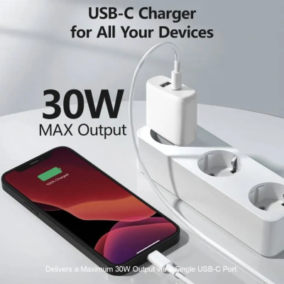 Chargeur USB & USB-C - Prise Secteur