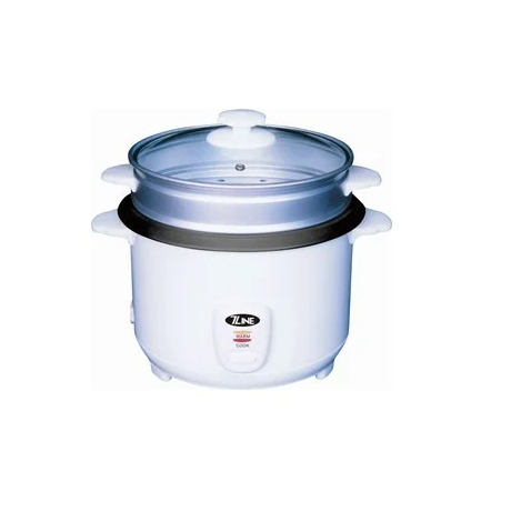 7LINE - CUISEUR A RIZ (BLANC) 0.6L 300W - POT TEFLON