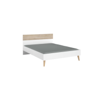 AALBORG Sommier Blancoak Bois 140x200 - Lit