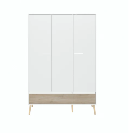 Armoire 3 Portes Blancoak - AALBORG