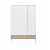 Armoire 3 Portes Blancoak - AALBORG