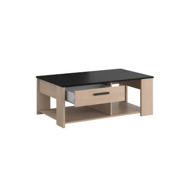Table basse Brooklyn Oak - Noir