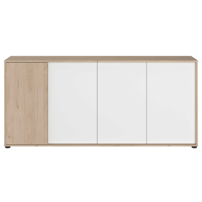 Buffet Ewen 4 Portes Jackson Chêne Blanc