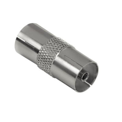 Adaptateur Coaxial Femelle/Femelle 9,52 mm Métal