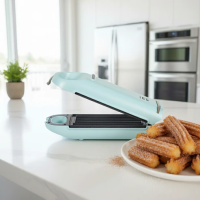 CREPIERE / GAUFRIER LIVOO DOP235 APPAREIL CHURROS BLEU