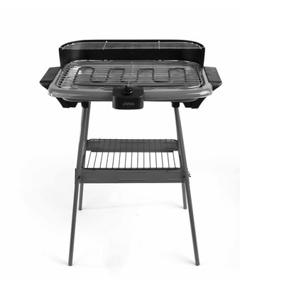 Barbecue Électrique Livoo 2000W - Sur Pied ou Table
