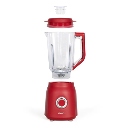 Livoo Blender 1,5L 600W - Rouge
