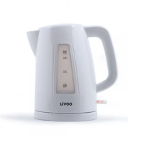 BOUILLOIRE ELECTRIQUE 1,7L LIVOO DOD184W 2200W BLANC