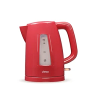 BOUILLOIRE ELECTRIQUE 1,7L LIVOO DOD184RC 2200W ROUGE