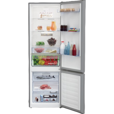 BEKO 356L NeoFrost Réfrigérateur Combiné - Argent