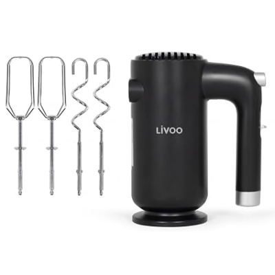 DOP243N - BATTEUR LIVOO ELECTRIQUE 5 VITESSE 250W NOIR | Electro Meuble