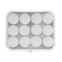 DOP156 - YAOURTIERE LIVOO AVEC 12 BOCAUX EN VERRE DE 210ML | Electro Meuble