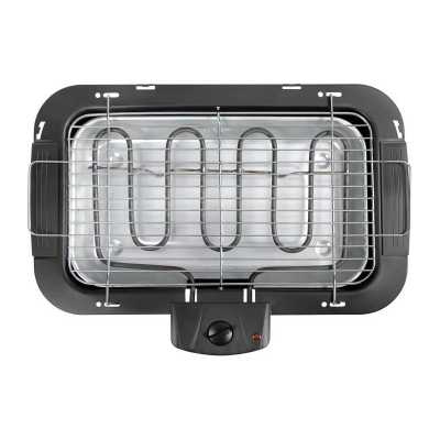 DOM506 - BARBECUE ELECTRIQUE LIVOO 2 EN 1 2200W NOIR | Electro Meuble