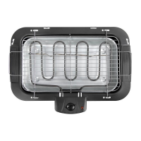 DOM506 - BARBECUE ELECTRIQUE LIVOO 2 EN 1 2200W NOIR | Electro Meuble