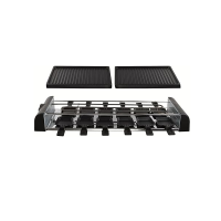DOC185 - APPAREIL A RACLETTE 12 PERSONNES 1800W AVEC SPATULE | Electro Meuble