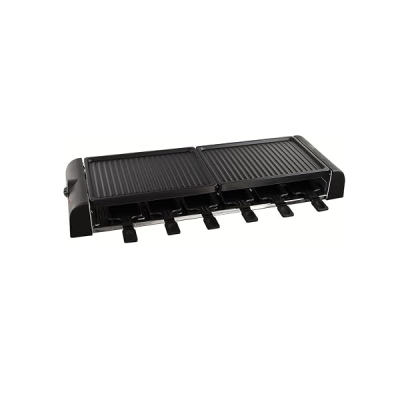 DOC185 - APPAREIL A RACLETTE 12 PERSONNES 1800W AVEC SPATULE | Electro Meuble