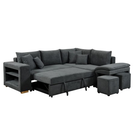 CANAPE D'ANGLE CONVERTIBLE 250 × 208 × 88 ANGLE DROIT H8827RHF