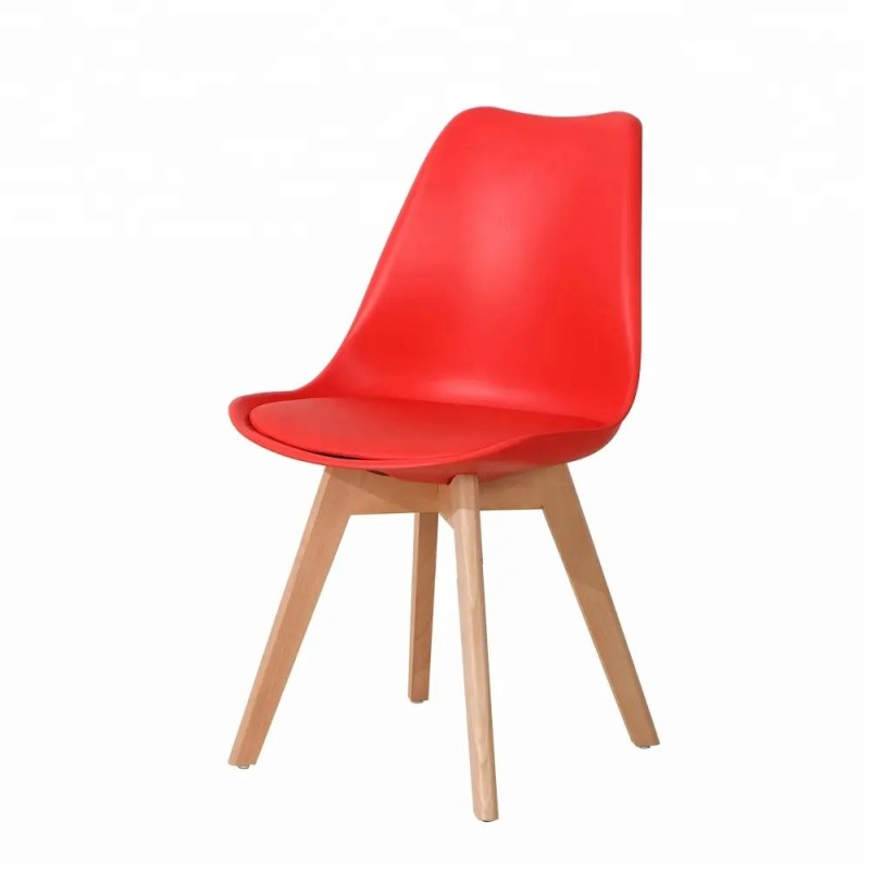 CHAISE BOIS ROUGE C02-1RED