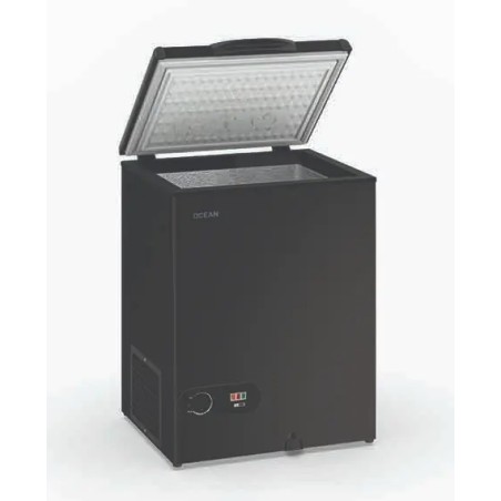 CONGÉLATEUR COFFRE 105L OCEAN NJ12TGN3 NOIR