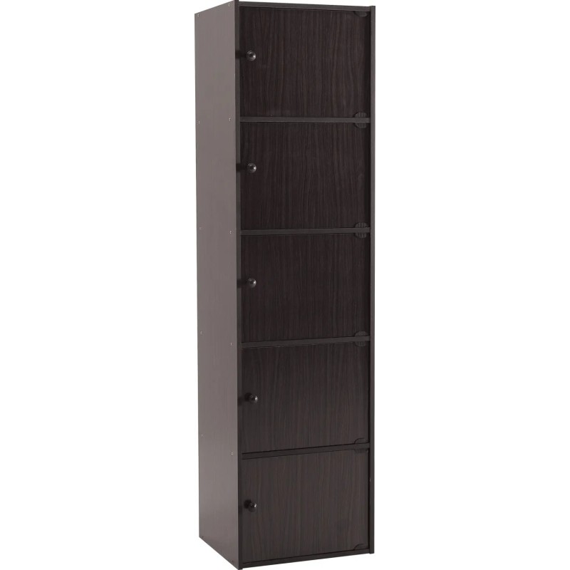 ETAGERE DE RANGEMENT 5PORTES LIGHT CAPPUCINO 5509127