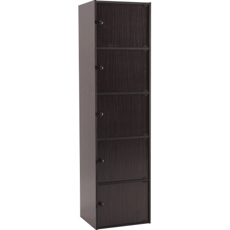 ETAGERE DE RANGEMENT 5PORTES LIGHT CAPPUCINO 5509127