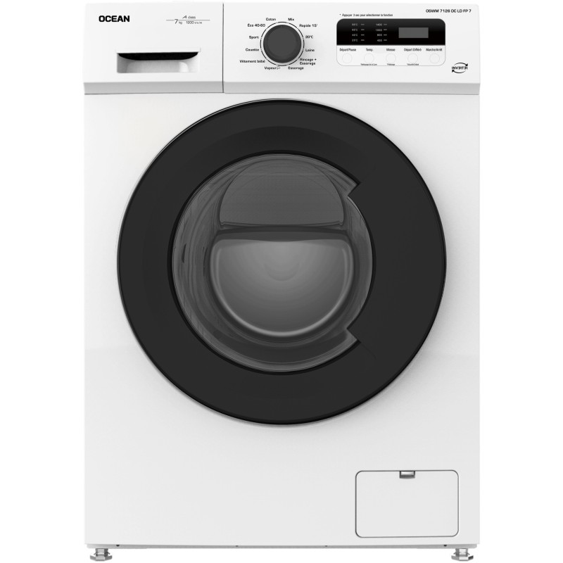 LAVE-LINGE 7 KG OCEAN OSWM7126DCLDFP7 BLANC