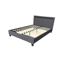 LIT CONTOUR TISSU + LED AVEC SOMMIERS 140 × 190 LV5135-140