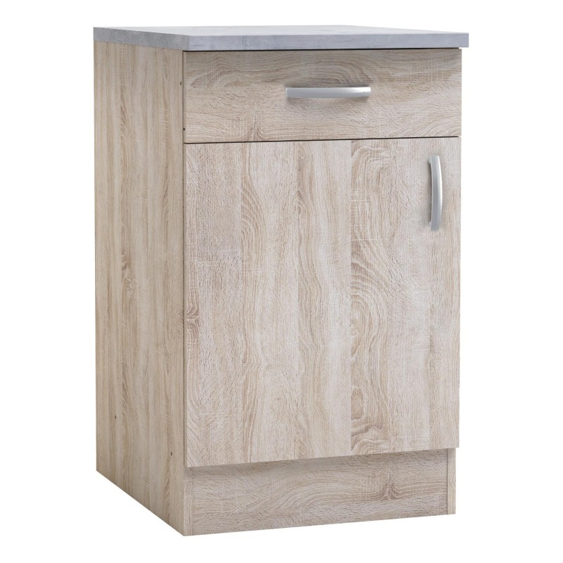 MEUBLE BAS 50/1PO 1 TIRROIR CHENE 249393