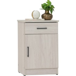 MEUBLE DE CHEVET 1P 1T CHENE CLAIR 151059