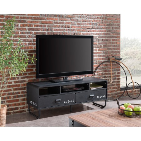 MEUBLE TV NOIR INDUSTRIE - LIQUIDATION 538168