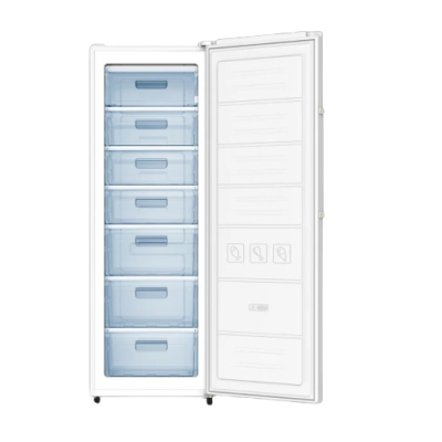 Congelateur Vertical Evolu 247L - 7 Tiroirs Blanc