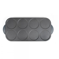CREPIERE LIVOO DOC186G 8MINI CREPES 12CM MAXI CREPES PARTY 1500W GRIS