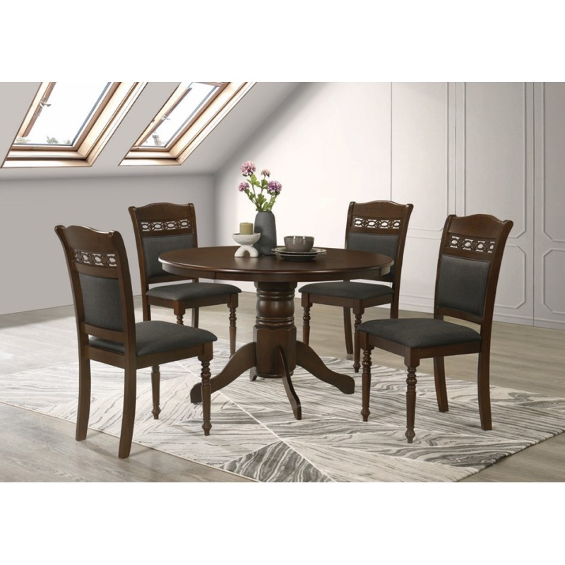 SALLE A MANGER WENGE 1+4 KF3033-8231-4
