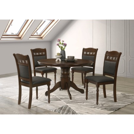 SALLE A MANGER WENGE 1+4 KF3033-8231-4
