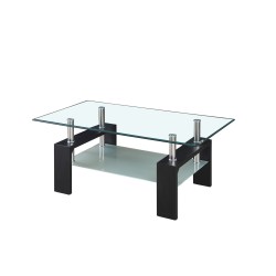 TABLE BASSE MECOR EN VERRE 110 × 60 × 45