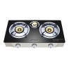 TABLE CUISSON GAZ VITRE 3 FEUX WESTPOINT WTIL3819GIGR