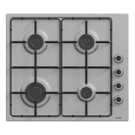 TABLE DE CUISSON ENCASTRABLE 6FG 60CM INOX OCEAN OHGR64ILSV