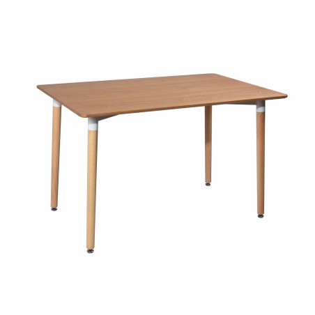 TABLE RECT 120 × 80 × 74 CM BOIS T7-3