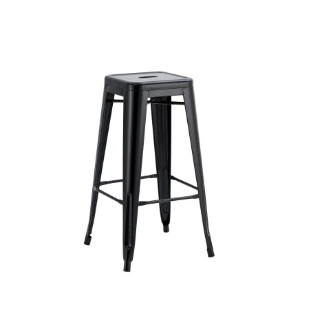 TABOURET METAL NOIR MC-08BLACK