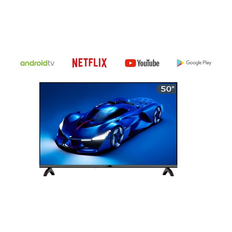 TÉLÉVISEUR 50" OCEAN OCQTVK500USBT2 SMART QLED 4K