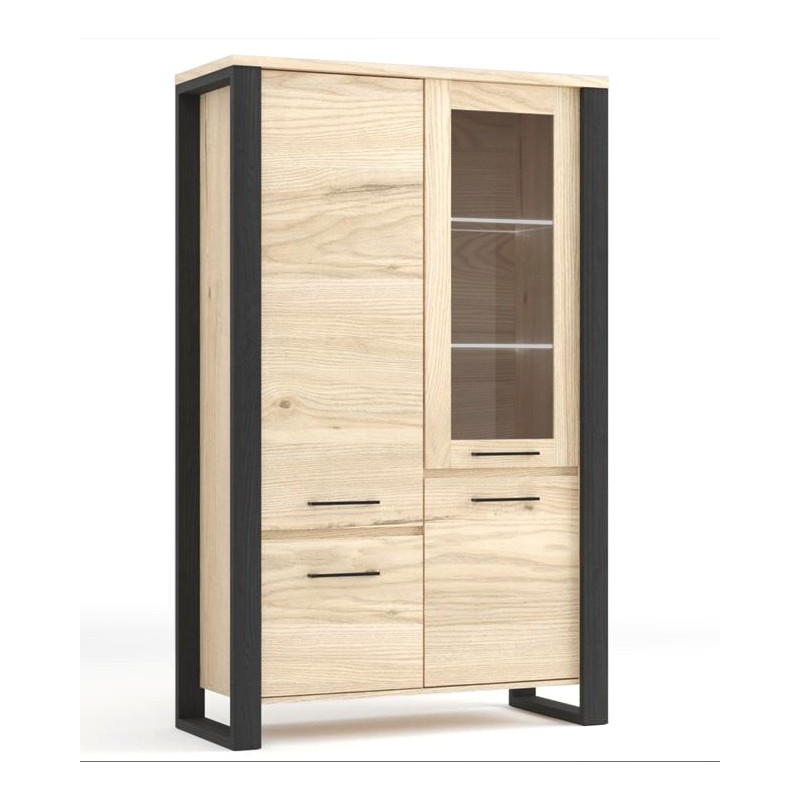 VITRINE EDEN 1 CHENE 1 VITRE EDW-3
