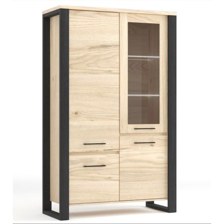 VITRINE EDEN 1 CHENE 1 VITRE EDW-3