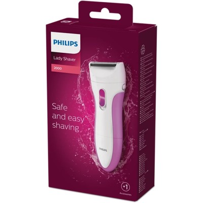 Rasoir Ladyshave à pile100% ETANCHE PHILIPS
