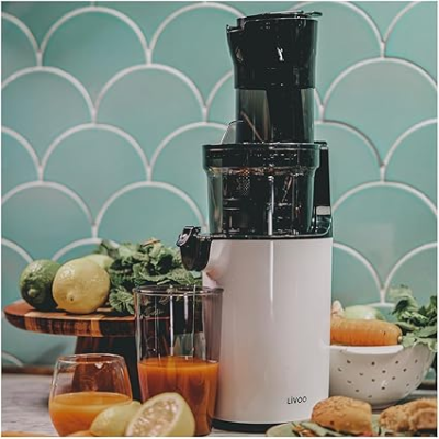 Extracteur de jus compact LivOO 800 ml - Blanc