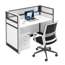 BUREAU COMPTOIR 1200X600X1100 45-1 AVEC TIROIR AMOVIBLE
