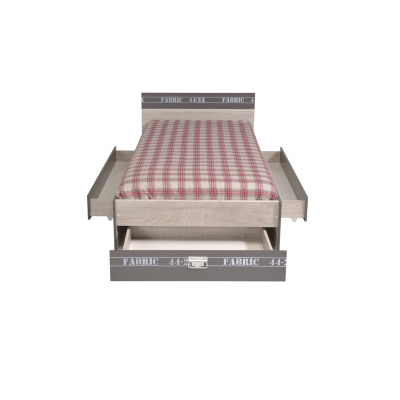 Lit enfant avec tiroirs - Lit avec rangement intégré