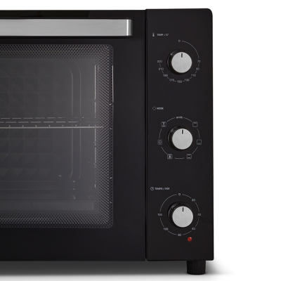 Schneider Four à poser Noir 100L - BBQ